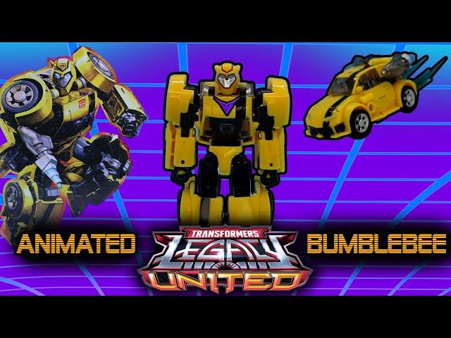 Legacy United, Animated Bumblebee: Stylization Done Right