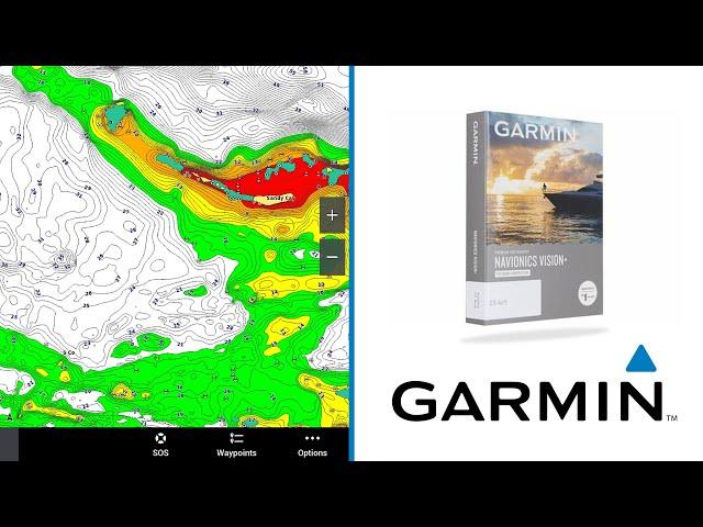 Overview of the Garmin Navionics Vision Plus