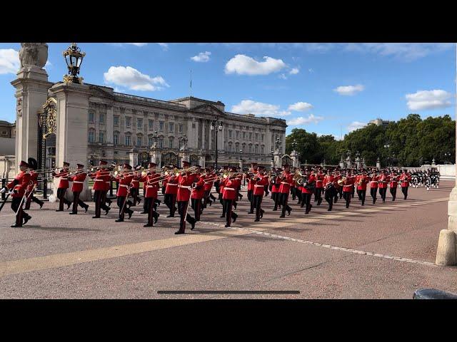 March Back to Barracks after HM Queen Elizabeth's State Funeral