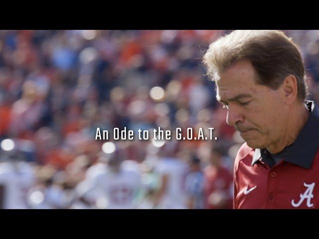 Goodbye, Nick Saban: An Ode to the G.O.A.T.