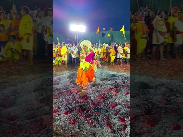 Shivajinagar Fire  walking festival #2024 #firewalk #biggest #celebration