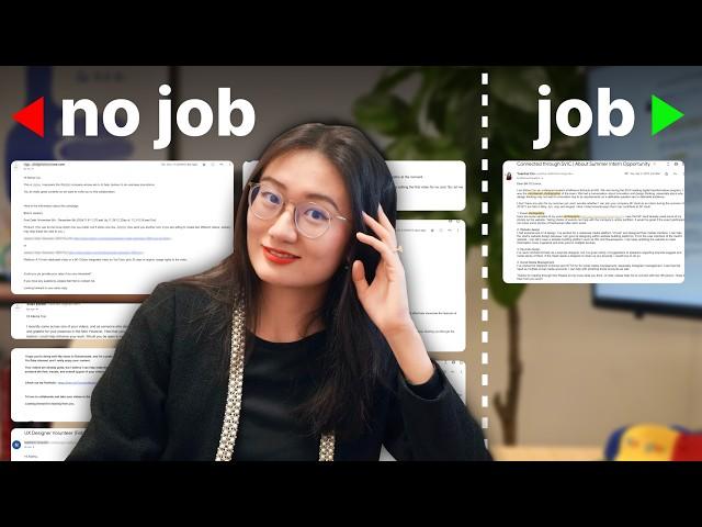 How to get a UX job from *cold email*