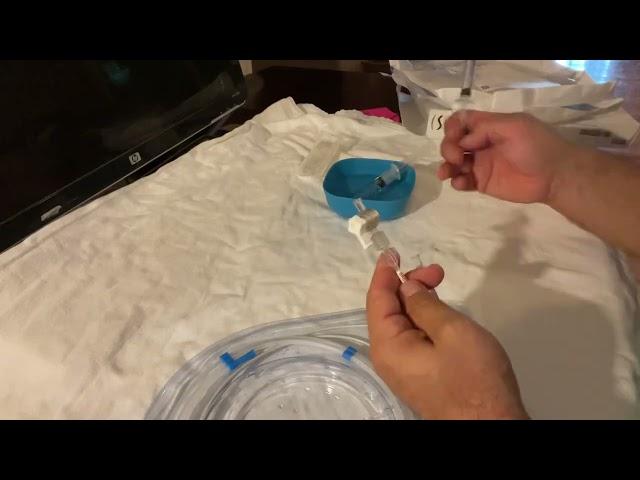 EKOS Catheter Prep