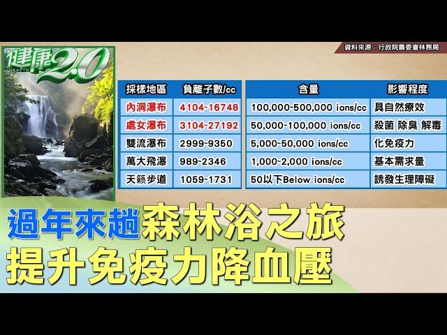 過年來趟國家公園森林浴之旅 提升免疫力降血壓 健康2.0