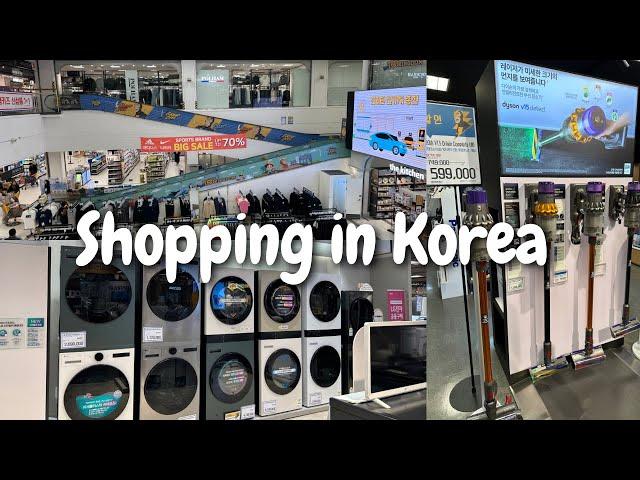 SHOPPING IN KOREA  Grocery Shopping at Emart