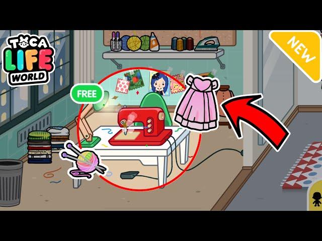 HOW TO STITCH THIS FREE OUTFIT !?  | Toca Life World Free Secret Hack | Toca Boca 