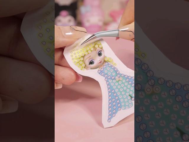 Frozen Diamond Painting ️ #diamondpainting #frozen #disney #crafts #shorts #diycraft #asmr