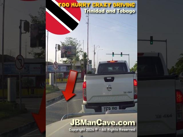 Too Hurry CRAZY TRINI DRIVING in Trinidad and Tobago JBManCave.com #Shorts