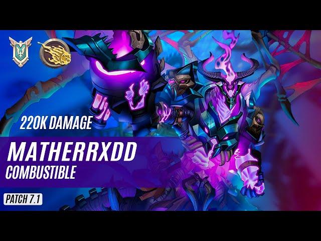 220K DAMAGE Matherrxdd DROGOZ PALADINS COMPETITIVE (MASTER) COMBUSTIBLE