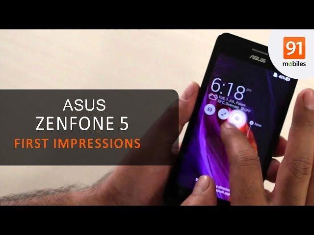 ASUS Zenfone 5: First Look | Hands on | Price