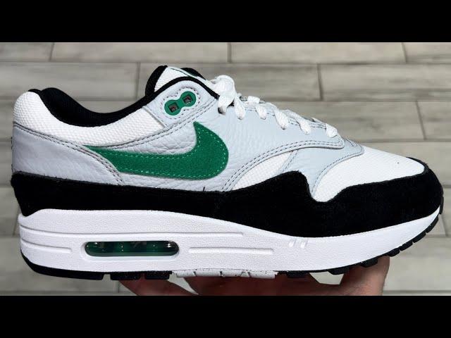 Nike Air Max 1 White Stadium Green Shoes