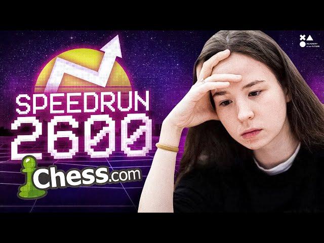 SPEEDRUN 2600 на Chess.com | Блиц Шахматы | WFM Дарья Юрасова