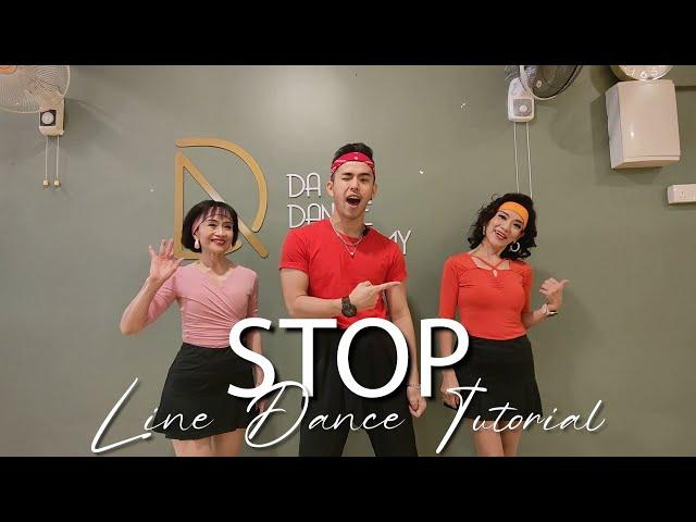 【Line Dance Tutorial】Stop