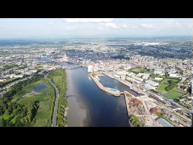 SHANNON RIVER LIMERICK 4k Drone