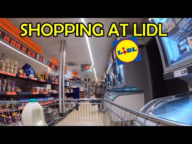 Shopping at LIDL | Budget grocery shopping at Lidl London Shopping Tour