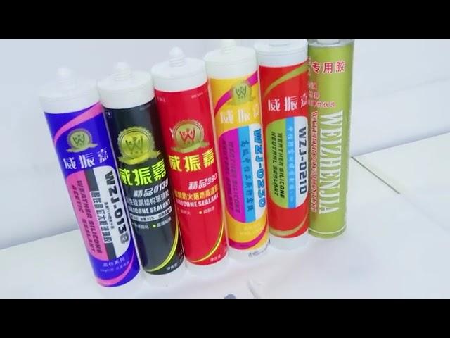 Weizhenjia Sealant & Adhesive | Glass glue, Acetic Silicone Sealant Used for Windows, Doors, Glass