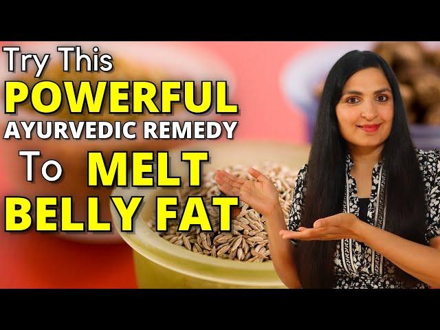 LOSE BELLY FAT in 10 days - Super Fast! NO DIET-NO EXERCISE / Ancient Ayurvedic Remedy #weightloss