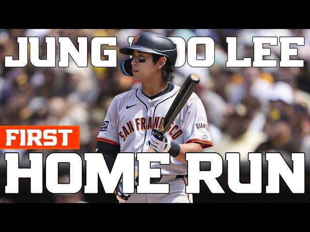 Jung Hoo Lee CRUSHES First Major League Home Run | 이정후 메이저리그 첫 홈런