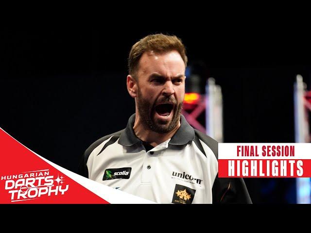 WHAT A FINAL! Final Session Highlights - 2024 Hungarian Darts Trophy