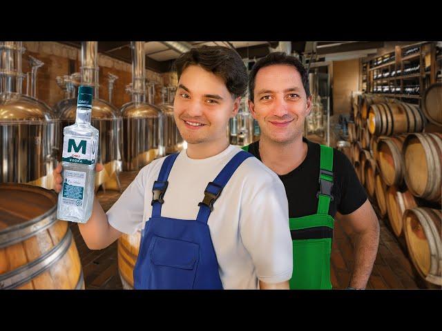 AM FACUT VODKA IN CEA MAI MARE FABRICA din ROMANIA (La Munca: S3, Ep. 12)