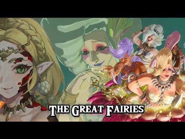 [TotK] Zelda Catches You w/ The Great Fairies ft. Daruk