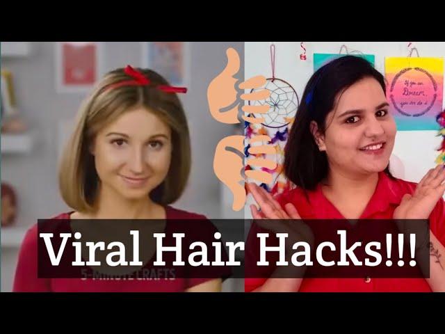 Testing Out Viral Hair Hacks from 5 Min Crafts! Dreams to Destination