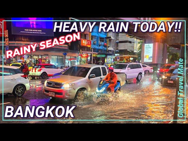 Rainy Season BANGKOK not Done Yet!!  Thailand