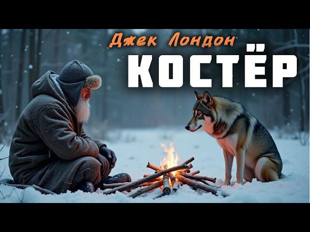 Костёр  || Джек Лондон || Аудиокнига || Хорошее качество || Короткие истории || Рассказы