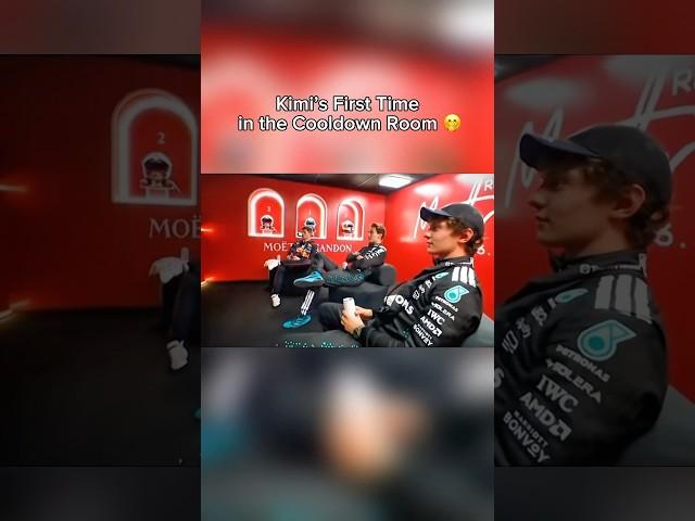 Baby Kimi Joins the Big Boys #f1shorts #f1 #formula1 #maxverstappen #kimiantonelli #canadiangp