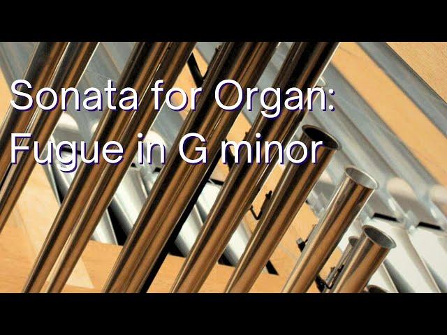 Organ Sonata, Finale (with Score) - Kenny Schafer - Metzler organ, Düren, Germany