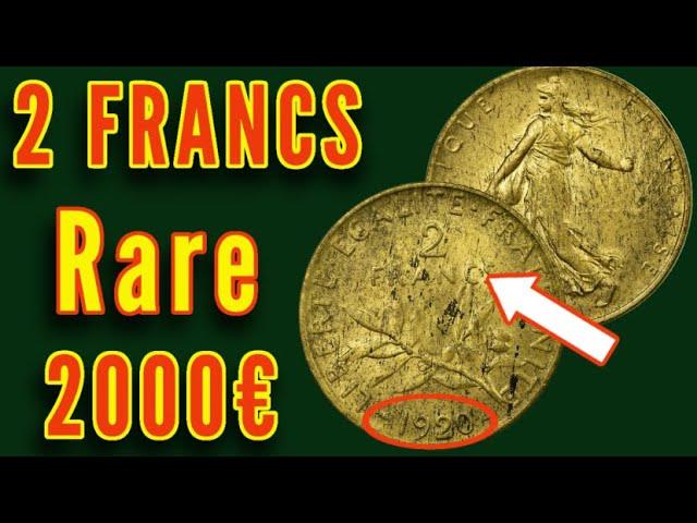 Une Pièce RARE de Type 2 FRANCS SEMEUSE Jamais VU !