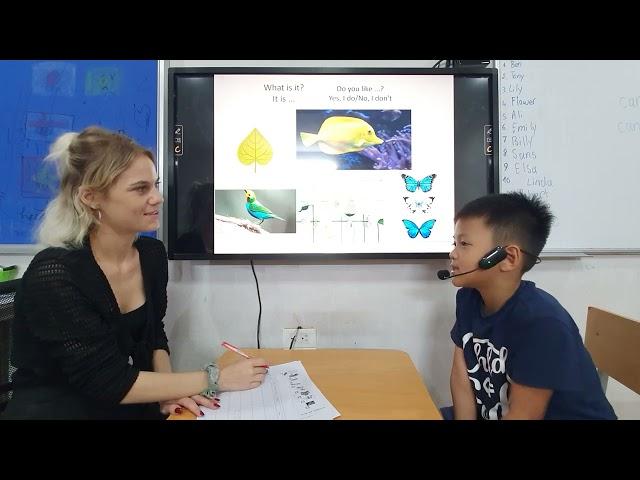 Quang San _ Sans Kid 1 _ Test Unit 1-2
