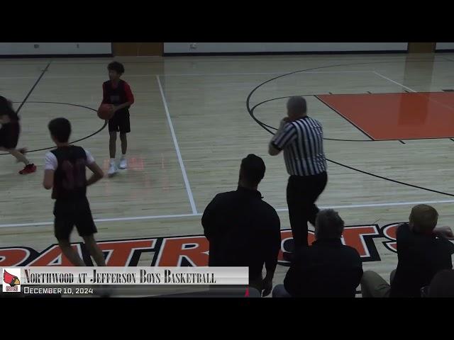 Northwood at Jefferson Boys Basketball 12-10-24