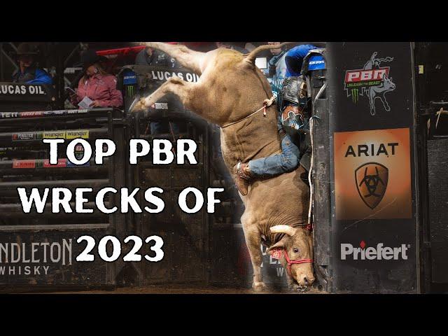 Crash and Clash:The Most Unforgettable Bull Riding Wrecks of 2023