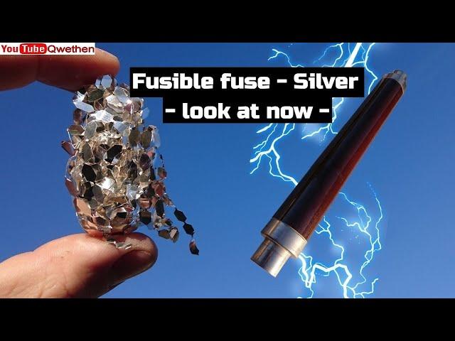 High Voltage Fuse / Silver recovery / Fuse silver recovery