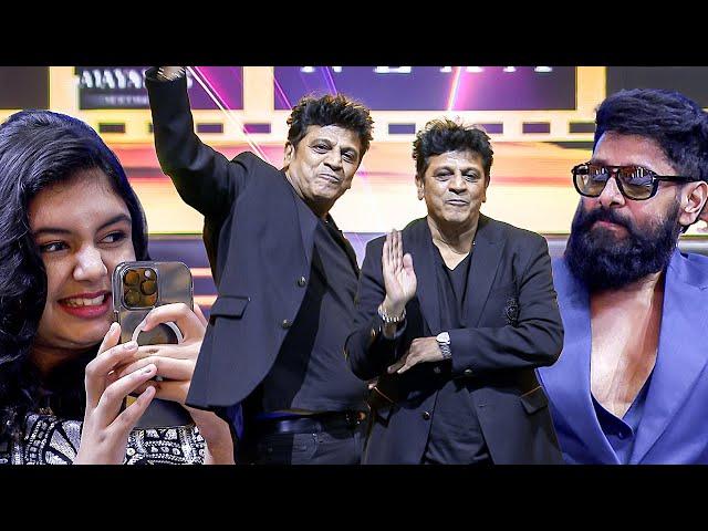 Shivarajkumar Sets SIIMA 2024 Stage Ablaze with Unforgettable Performance