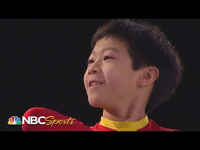 10-year-old Nathan Chen wows at 2010 Nationals gala | NBC Sports