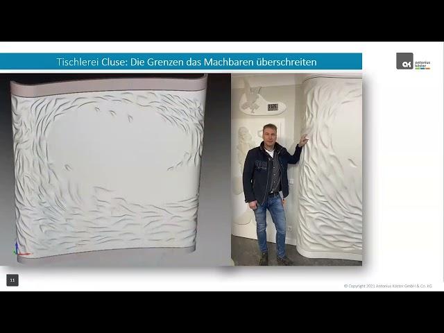 Gestaltungsmöglichkeiten mit Geomagic Freeform | 3D CNC Tischlerei Cluse