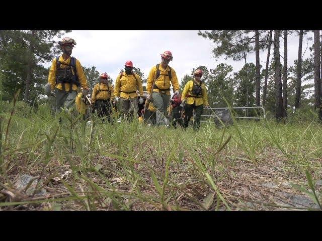 Forestry Commission Rangers Train Hard To Fight Fires and Protect Property