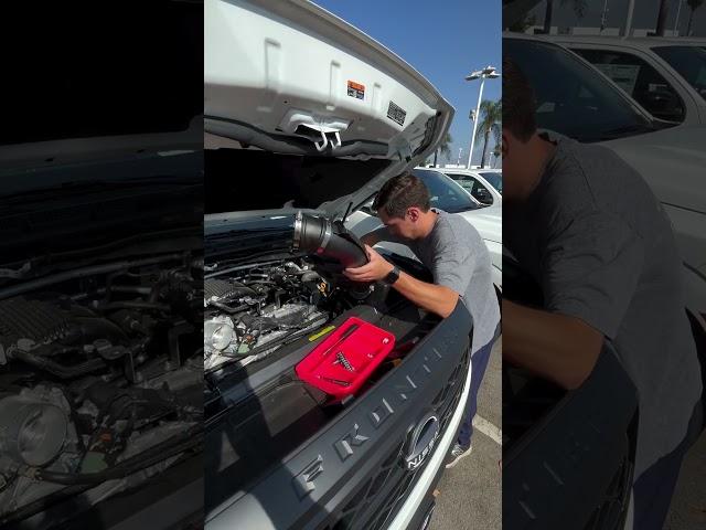 S&B Intake Install On 2024 Nissan Frontier #nissanfrontier