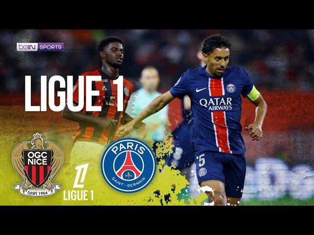 Nice vs PSG | Ligue 1 HIGHLIGHTS | 10/06/24 | beIN SPORTS USA