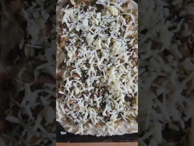 Bacon and Brussels Sprouts on Pizza, anyone? #homemadepizza #pizza #shortsofyoutube #shorts #short4u