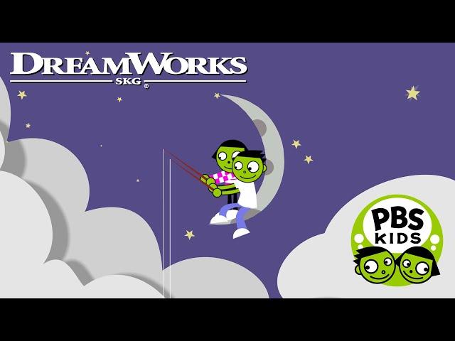 DreamWorks SKG logo (PBS Kids style) ft. Dot