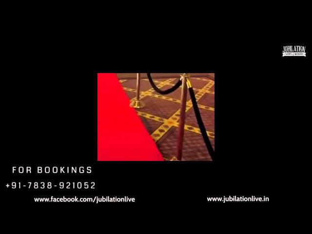 Human Red Carpet exclusively  by Jubilation events and weddings