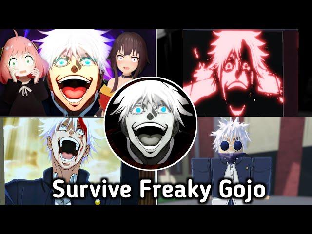 Roblox Survive Freaky Gojo New Secret Evil Gojo Ending Full Walkthrough New UPDATE