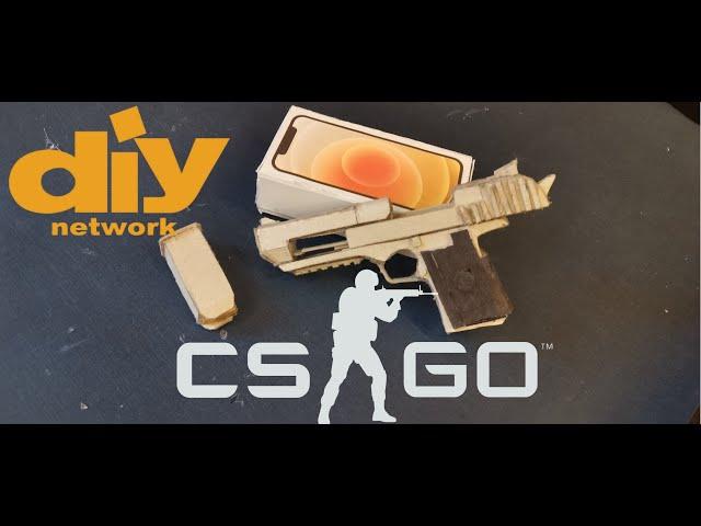 Как сделать desert eagle CS GO из бумаги!?