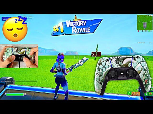 [1 HOUR] ASMR  Relaxing Controller Sounds  Chill Fortnite Zone Wars Gameplay 4K 120fps