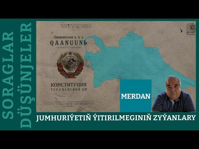  𝐒𝐎𝐑𝐀𝐆𝐋𝐀𝐑 𝐖𝐄 𝐃𝐔̈𝐒̧𝐔̈𝐍𝐉𝐄𝐋𝐄𝐑 | Jumhuriýetiň Ýitirilmeginiň Zyýanlary