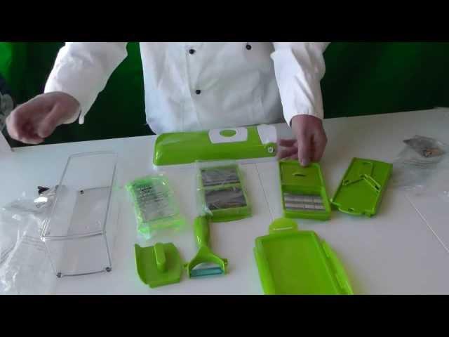 Овощерезка Nicer Dicer Plus (Найсер Дайсер Плюс). Тест