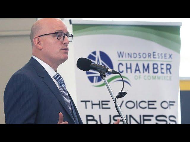 Trump tariff threats dominate Windsor mayor's state of the city speech